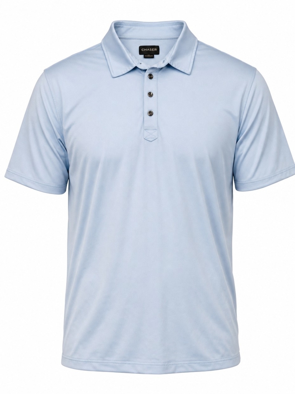 Chase 54 Light Blue Performance Golf Polo Shirt L‎